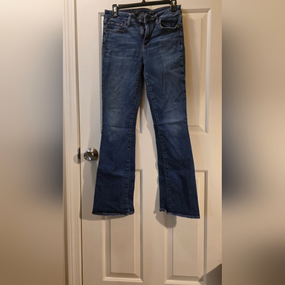 American Eagle Outfitters Blue Flare Jeans